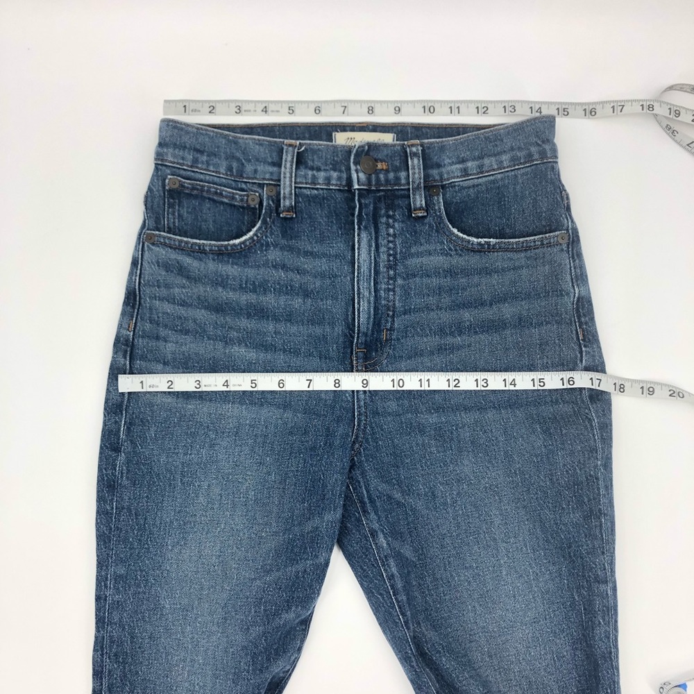 Madewell Classic Straight Jean Coldbrook Wash - Picture 14 of 16
